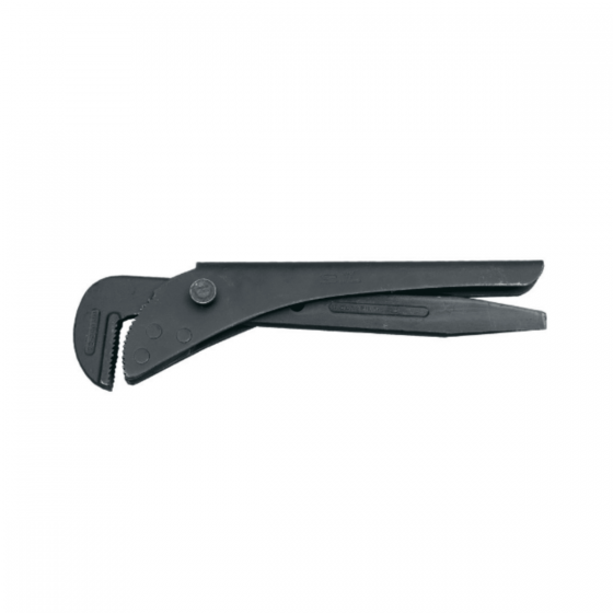Footprint outlet pipe wrench