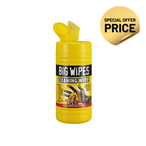 Big Wipes Cleaning Wipes - Yellow Lid (yellow)