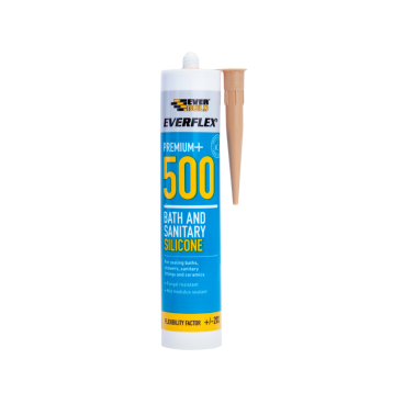 Everbuild 500 Bath & Sanitary Sealant - Clear