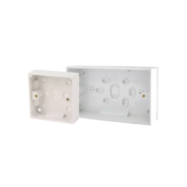 Electrical Pattress Box 25mm Twin