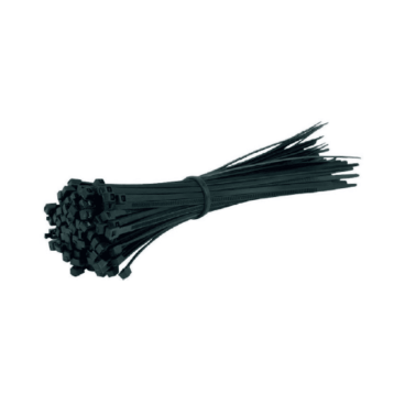 Cable Ties Length 370-mm x 4.8mm (Pack Off 100) - Black