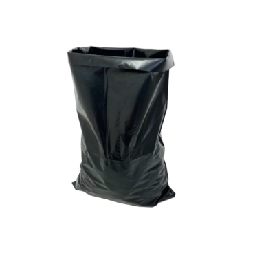 Plastic Rubble Sacks Black 10 Per Roll