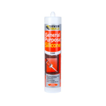 Everbuild General Purpose Silicone 280ml - Clear