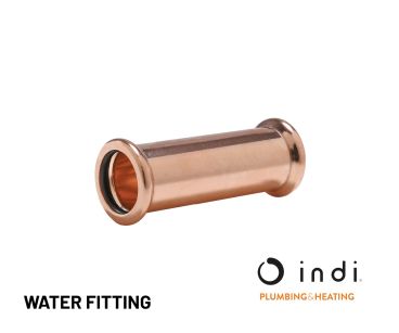 Indi Pressfit Slip Coupler 15mm - Water