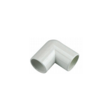 F/P 21.5mm O/F 90* Bend - White
