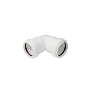 F/P 32mm White Pp 90* Bend