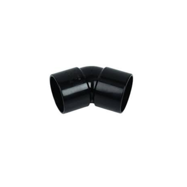F/P Abs Solvent 90* Bend 50mm - Black