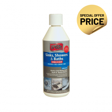 Knock Out Sink, Showers & Baths 500 ml