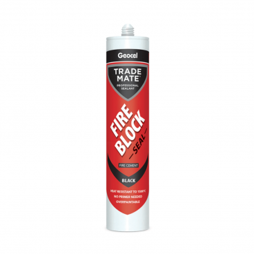 Geocel Trade Mate Fire Block Seal 310ml - Black