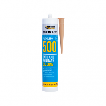 Everbuild 500 Bath & Sanitary Sealant - Clear