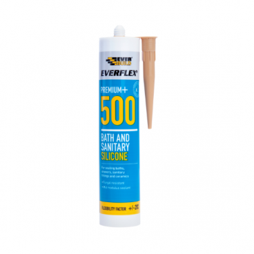 Everbuild 500 Bath & Sanitary Sealant - White