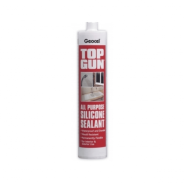 Geocel Top Gun Allpurpose Silicone - Clear