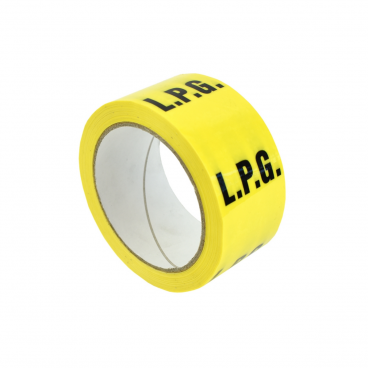 Identification Lpg Gas Tape 50mm X 33M