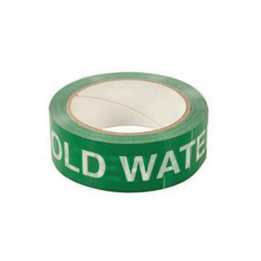 Identification Domestic Cold Water Tape 38mm X 33M