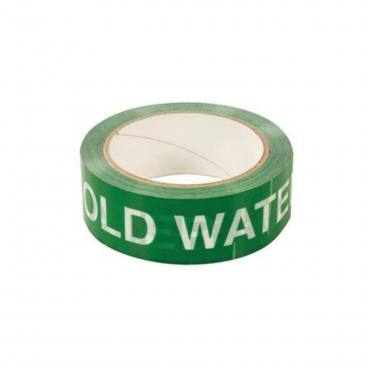 Identification Cold Water Tape 38mm X 33M