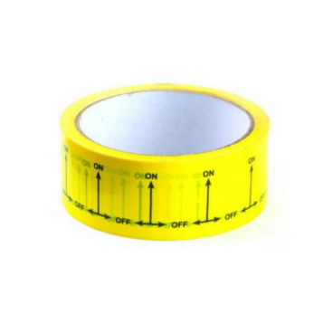 Identification On-Off Tape 38mm X 33M 