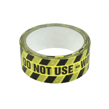 Identification Do Not Use Work In Progress Tape 38mm X 33M 