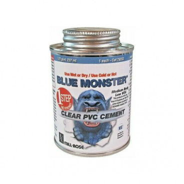 Blue Monster Solvent Cement 1/2 Pint