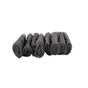 Hinton Steel Wool Pads Medium Grade (8 Pads)