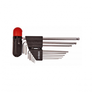 Am Tech 9 Piece Extra Long Ball Hex Key Set (Am-19036)