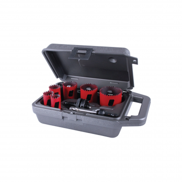 Morse Plumbers 8 Piece Holesaw Set