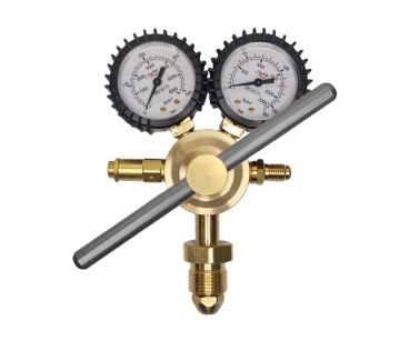 Nitrogen Regulator 50 Bar - Black Handle 