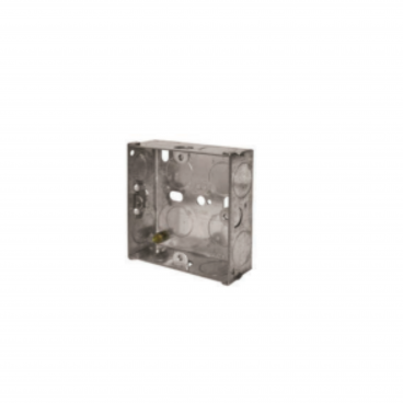 Electrical 25mm 1g Metal Back Box