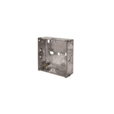 Electrical Back Box Metal Double