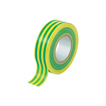 Electrical PVC Tape 19mm x 20mtr - Green & Yellow