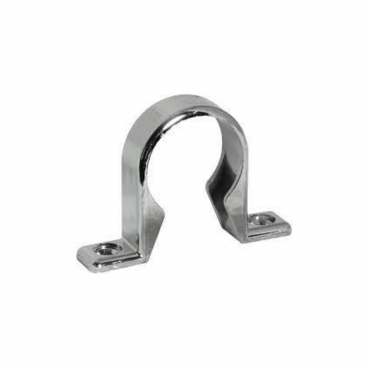 F/P Abs Solvent Pipe Clip 40mm - Chrome