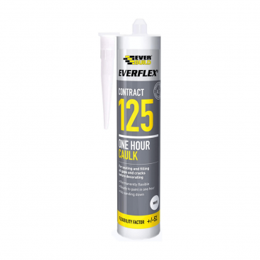 Everbuild 125 One Hour Caulk -  Brown