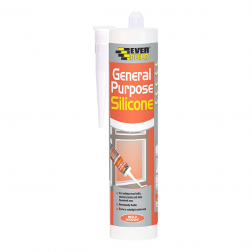 Everbuild General Purpose Silicone 280ml - Brown