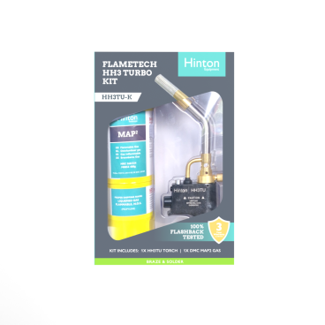 Hinton HH3TU Self Ignite Hand Torch & Map Gas Boxed Pack