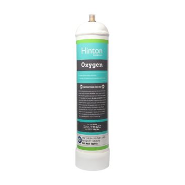 Hinton Disposable Replacement Oxygen Cylinder
