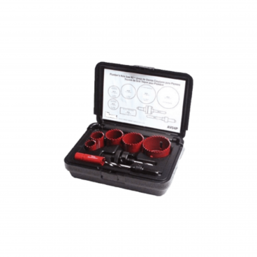 Morse Plumbers 9 Piece Holesaw Kit