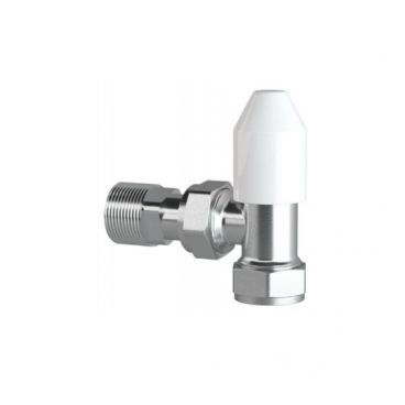 EPH Angled Lockshield Rad Valve - 10mm