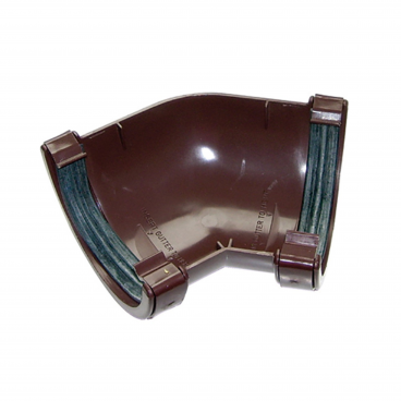 F/P Half Round Gutter 112mm 135* Angle - Brown **