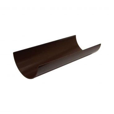 F/P Half Round Gutter 112mm 4Mtr - Brown **