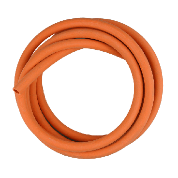 Hinton Rubber U Gauge Hose - Orange (2Mtr)