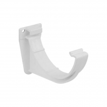 F/P Half Round Gutter 112mm Fascia Bracket - White **