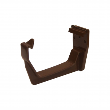 F/P Square Line Gutter 114mm Fascia Bracket - Brown **