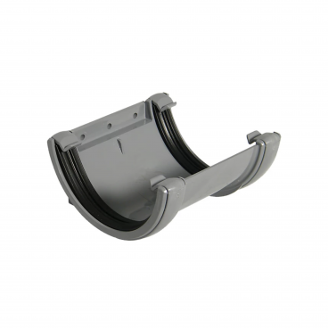 F/P Half Round Gutter 112mm Union Brackets - Anthracite Grey **