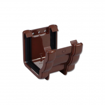 F/P Niagara Ogee Gutter Union Bracket - Brown **