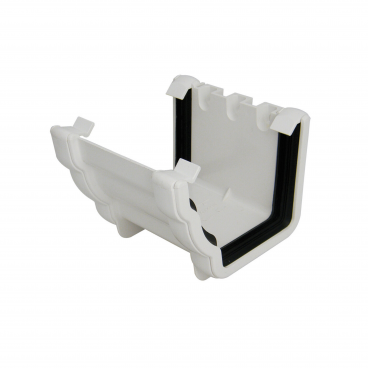 F/P Niagara Ogee Gutter Union Bracket - White **