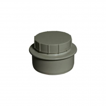 F/P Ring Seal Soil Screwed Access Cap - Grey