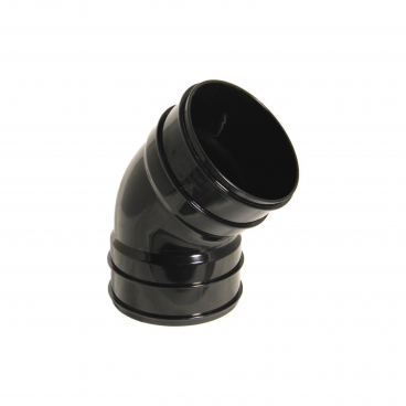 F/P 110mm Black 135* Bend - Solvent