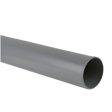 F/P Pushfit Waste Pipe 50mm X 3M - Grey