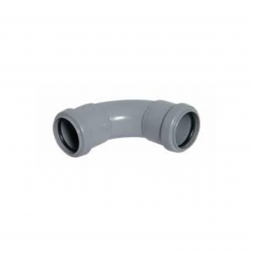 F/P Pushfit Waste 90Deg Bend 40mm - Grey