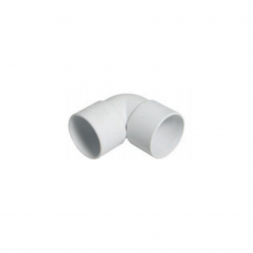 F/P Abs Solvent 90* Bend 32mm - White
