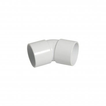 F/P Abs Solvent 135* Bend 32mm - White